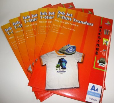 淺色噴墨打印熱轉(zhuǎn)印紙（電熨斗專(zhuān)用）技術(shù)解析與應(yīng)用指南